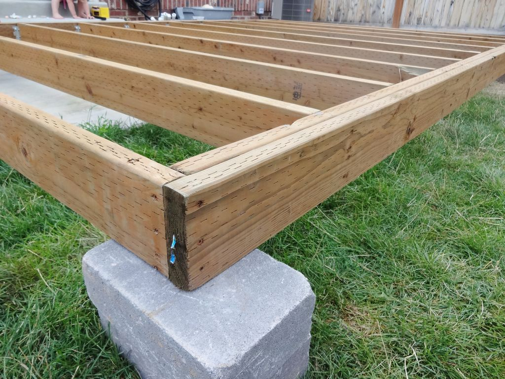 12x12 floating foundation deck plans
