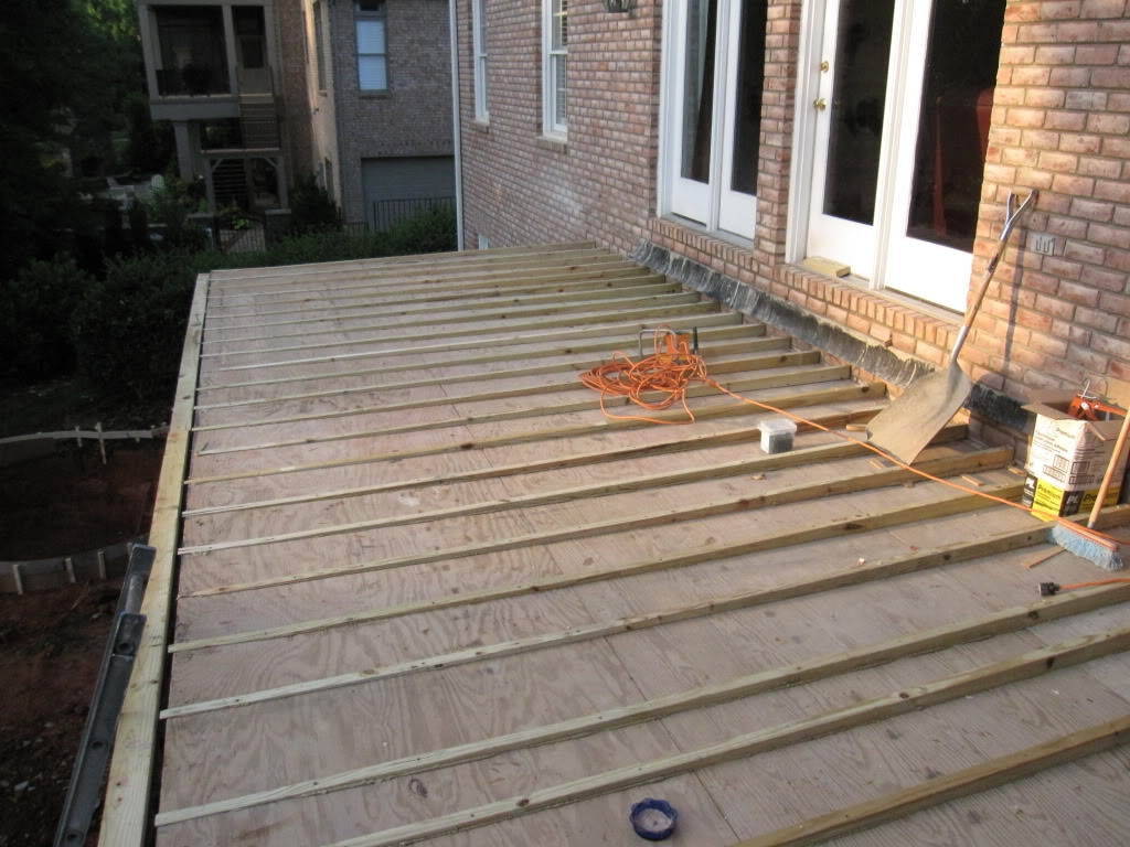Building A Floating Deck Over Concrete Slab Nice Shed Design with size 1024 X 768