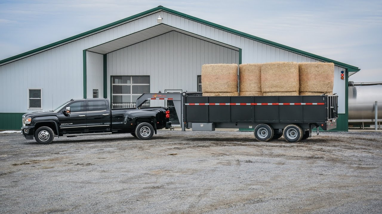 Bwise Goose Neck Deck Over Dump Trailer with regard to proportions 1280 X 720