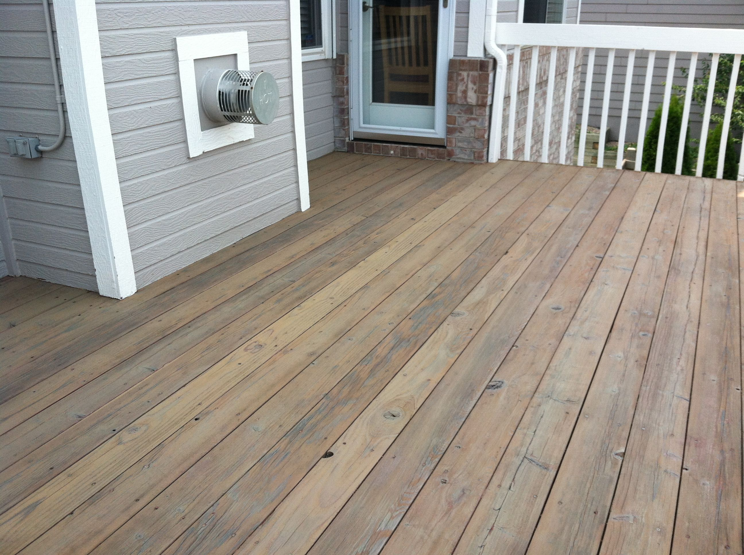 Cabot Deck Stain In Semi Transparent Taupe Best Deck Stains Deck for proportions 2592 X 1936