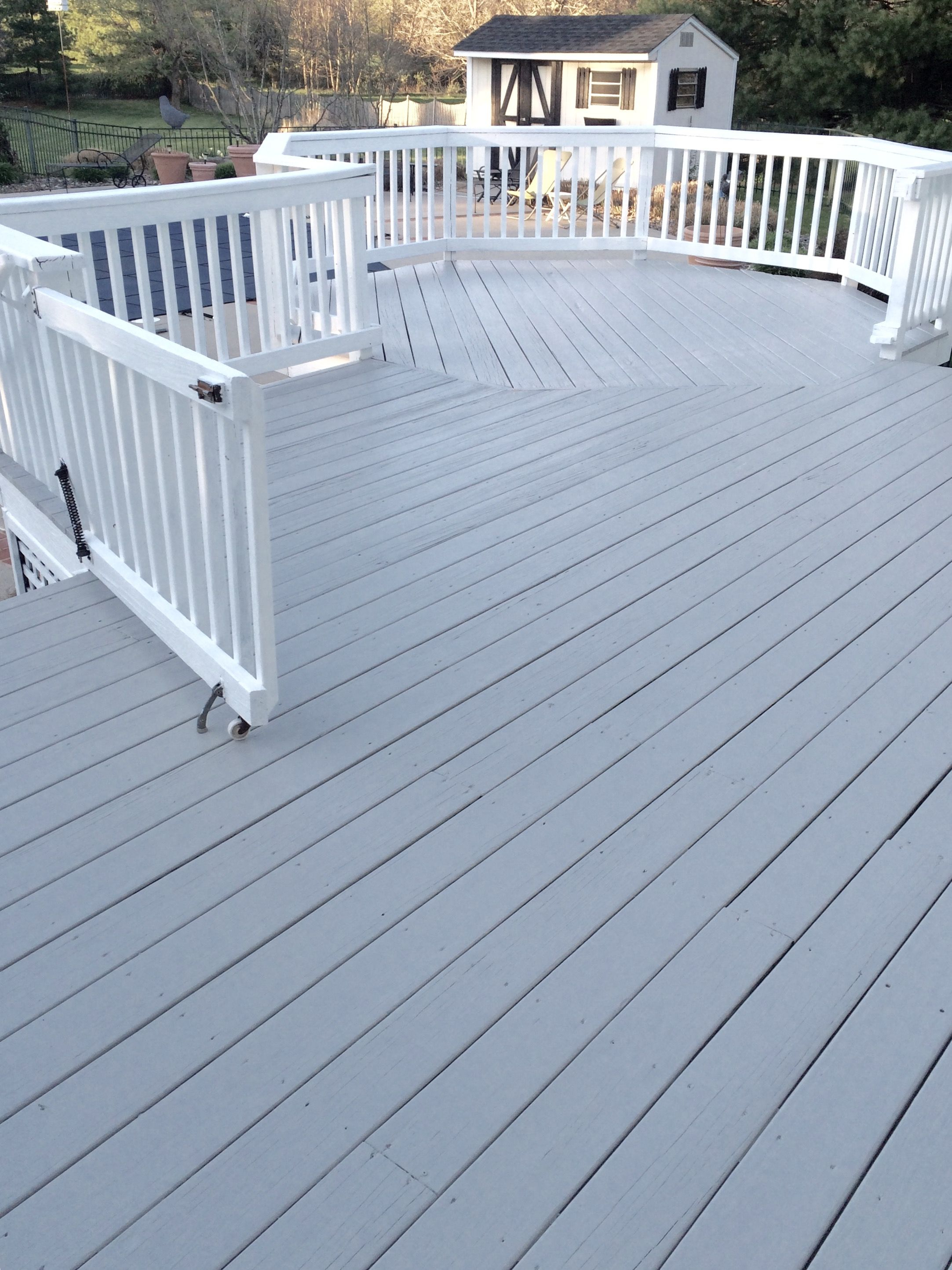 Cabot Seacoast Gray Solid Stain Love This Color Its On Our Deck in measurements 2165 X 2886