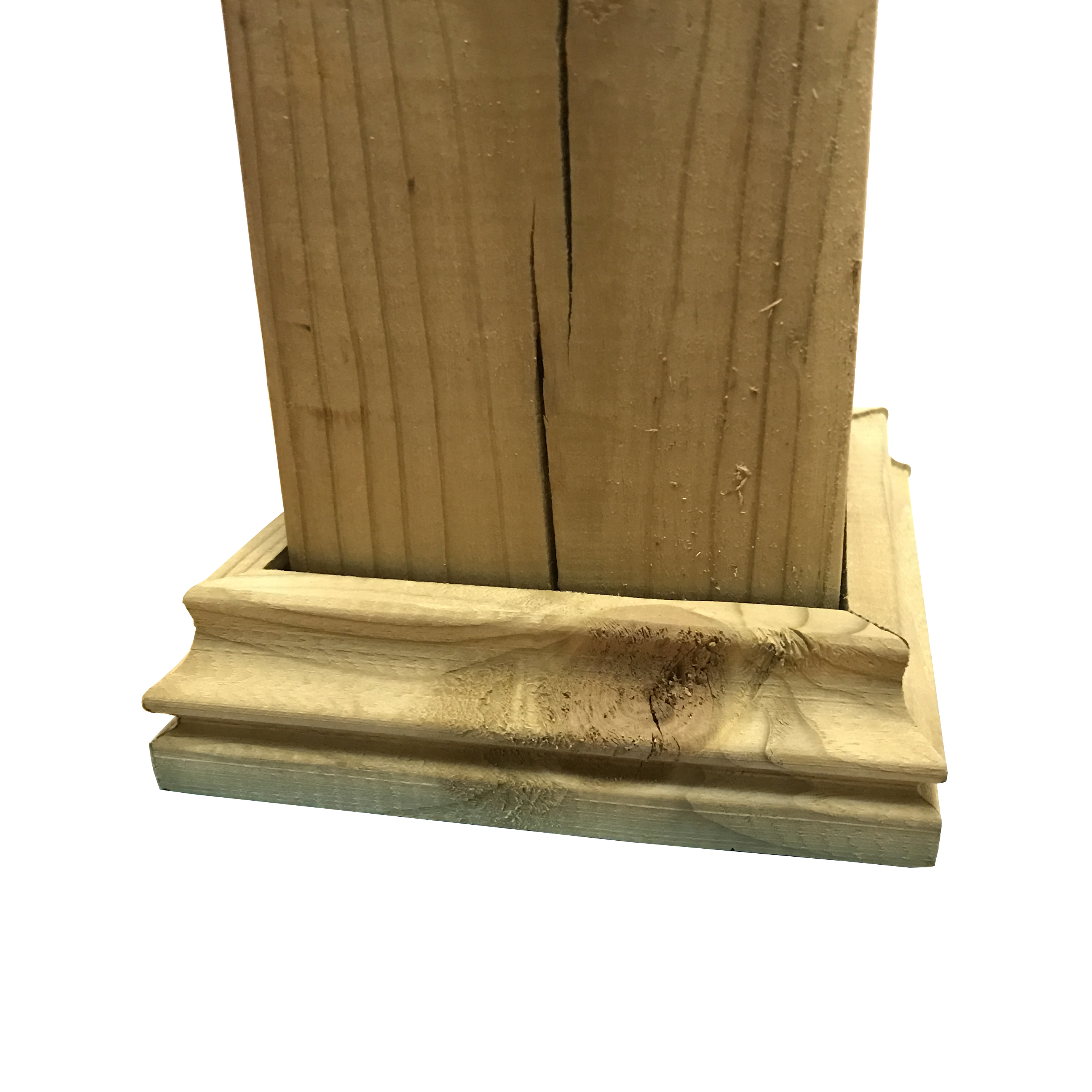 Cambium Pressure Treated Wood Decorative Post Base For Fence And for proportions 2868 X 2868