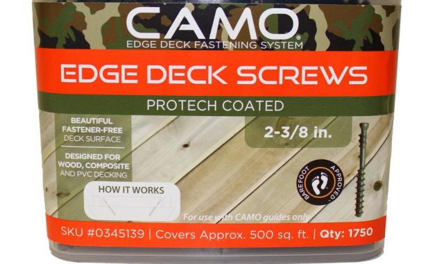 Camo 2 38 In Protech Coated Trimhead Deck Screw 1750 Count with regard to sizing 1000 X 1000