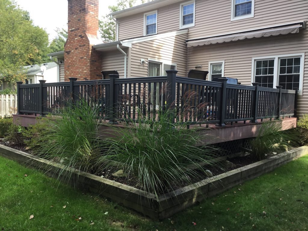 Can You Paint Composite Deck Railings Monks Home Improvements with regard to proportions 1024 X 768