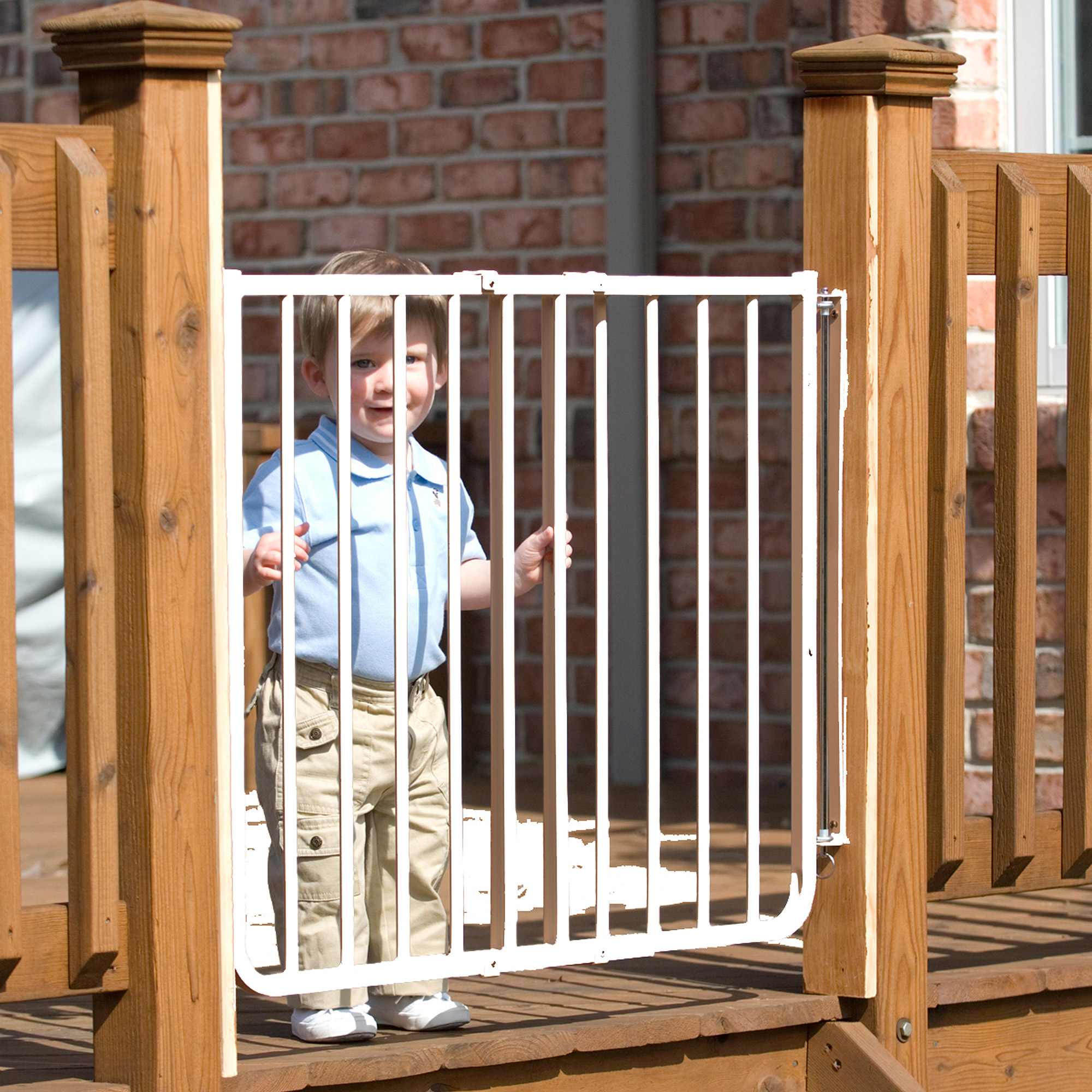 Cardinal Gates Stairway Special Outdoor Child Safety Gate Walmart throughout dimensions 2000 X 2000