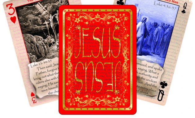 Cards Newts Life Of Jesus Deck Bible Playing Cards Is Only for size 1226 X 1000