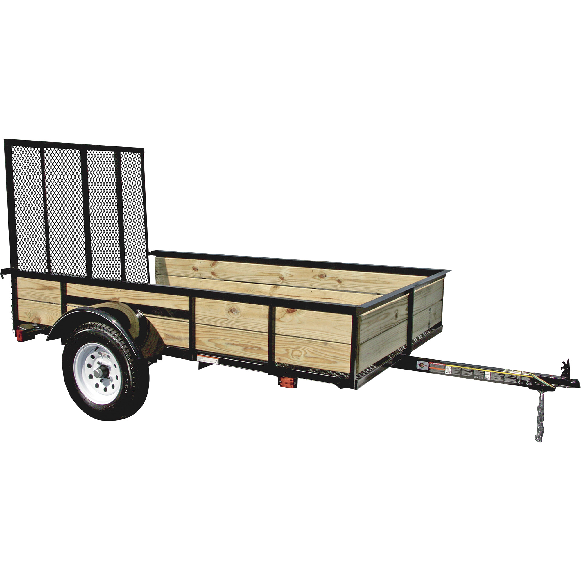 Carry On Trailer 5ft X 8ft Steel Utility Trailer With Rear Gate for dimensions 2000 X 2000