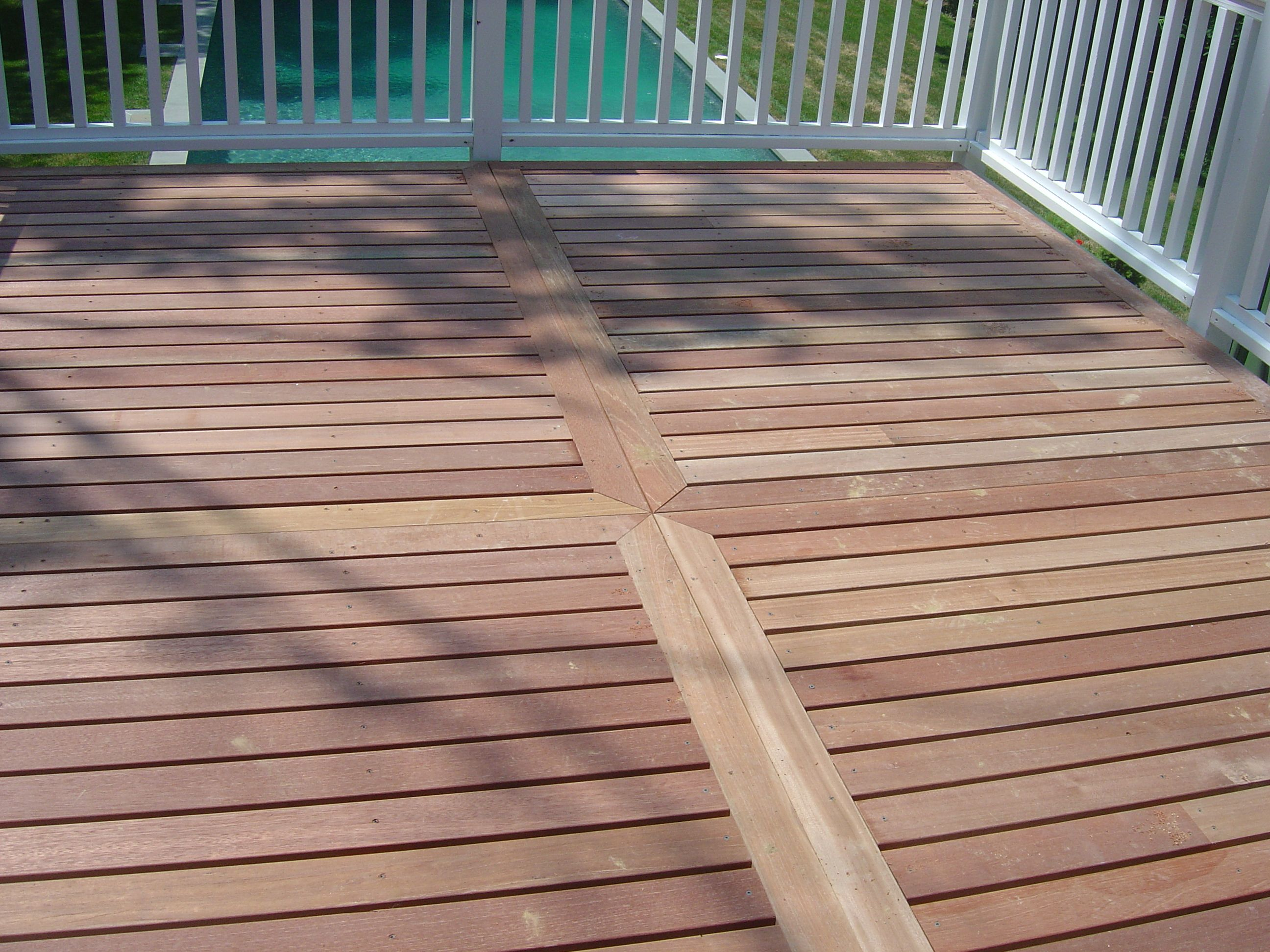 Cedar Deck With Pattern Tan Builders In 2019 Cedar Deck Deck with measurements 2592 X 1944