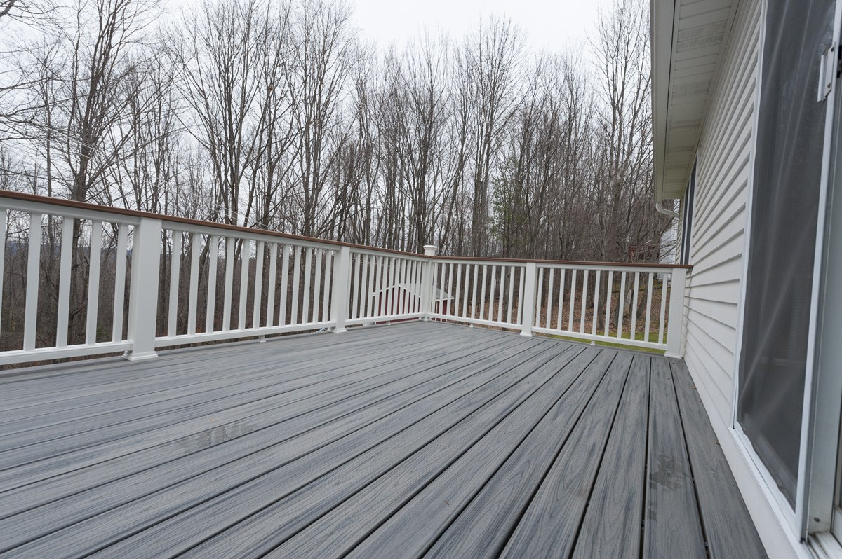 Certainteed Boardwalk Composite Decking Deck Porch Railings with measurements 1200 X 798