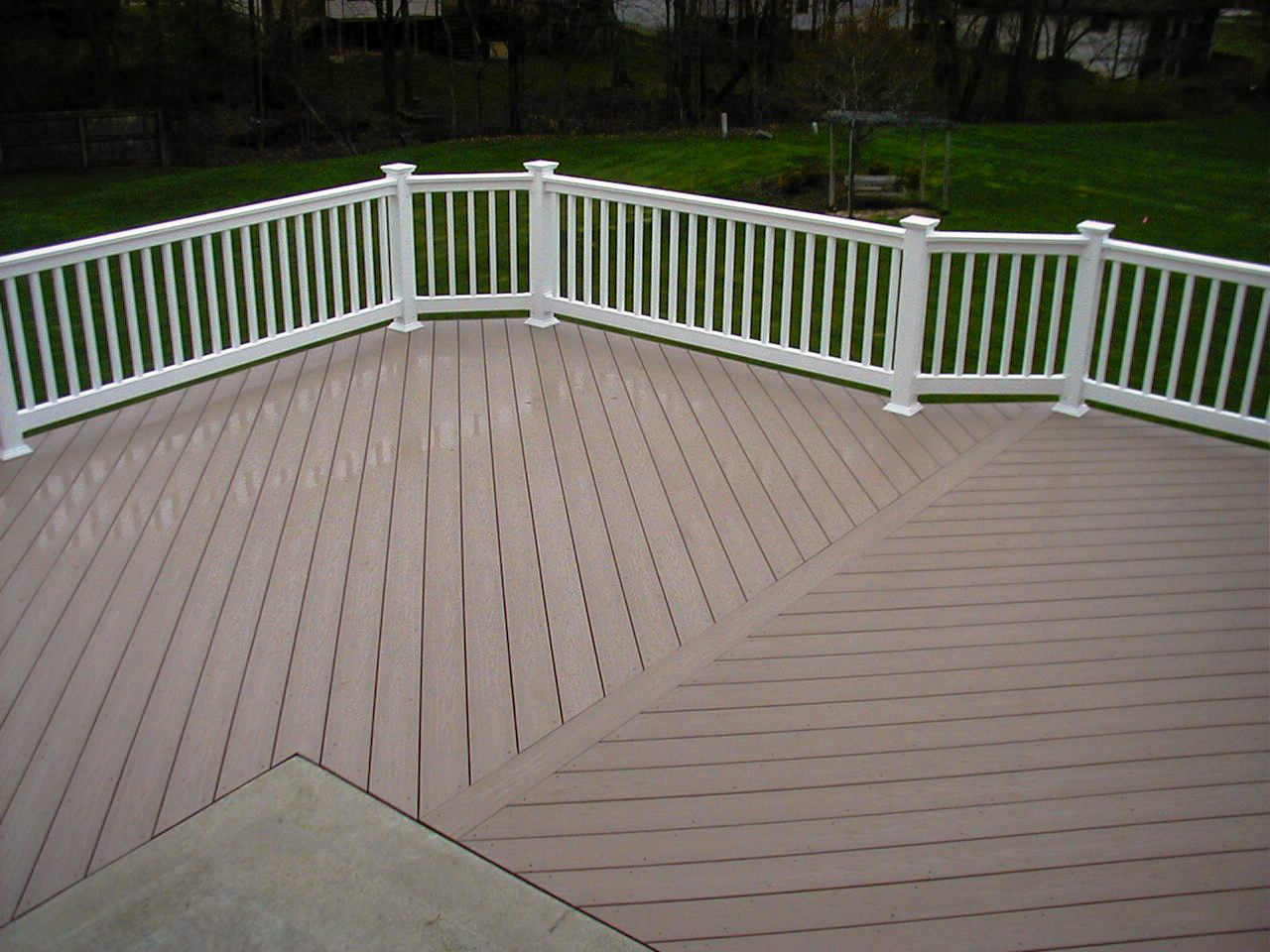 Certainteed Composite Decking Reviews Deck Porch Railings pertaining to proportions 1280 X 960