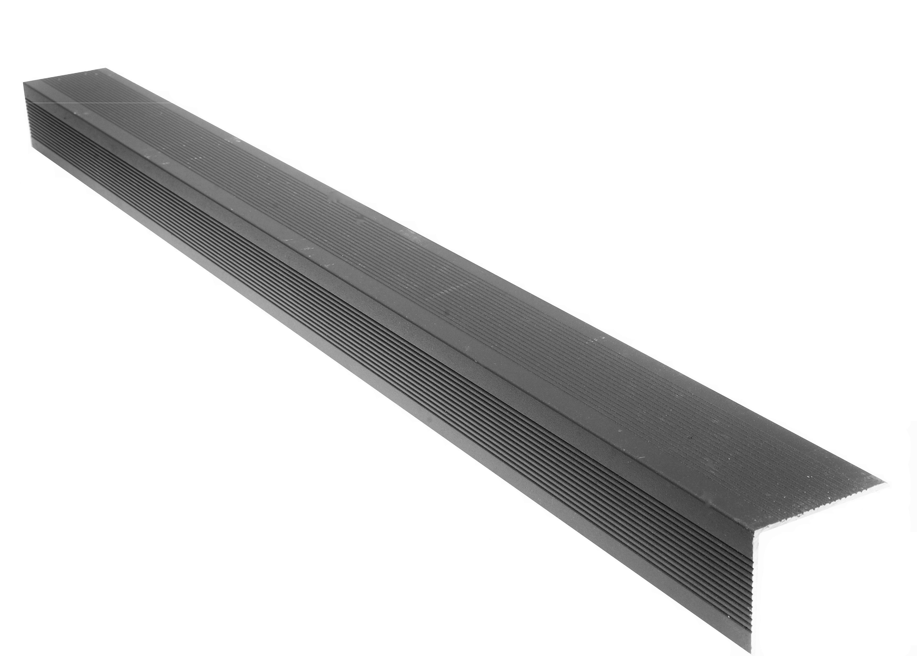 Charcoal Black Composite Decking Aluminium Edge Trim 3660mtradeline pertaining to sizing 3792 X 2712