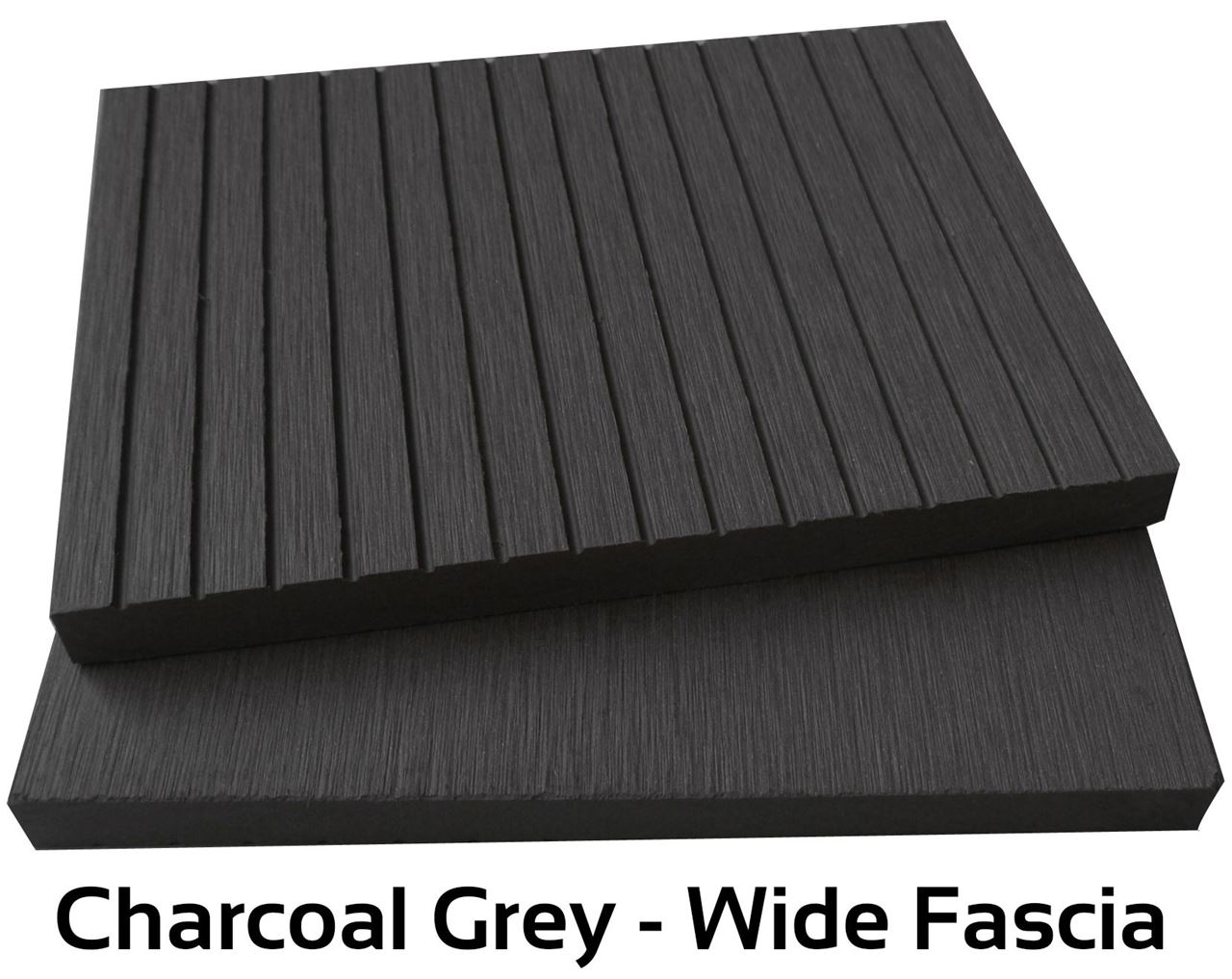 Charcoal Grey Wide Fascia Board Composite Decking Cladding regarding size 1280 X 1017