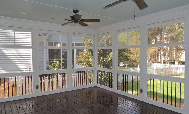 Check Out This Stunning Enclosed Deck Built Exterior Additions Of throughout size 2048 X 1536