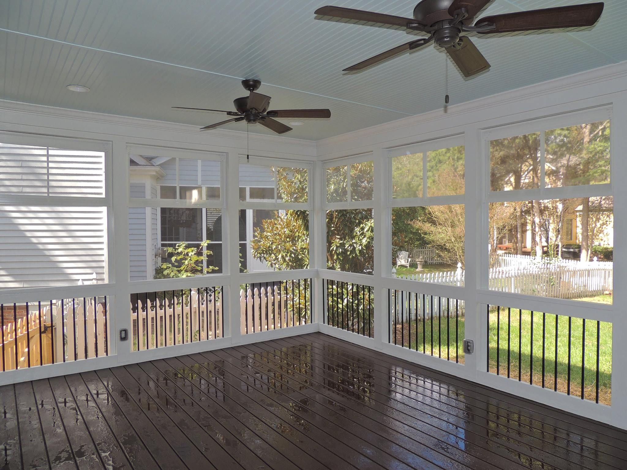 Check Out This Stunning Enclosed Deck Built Exterior Additions Of with size 2048 X 1536