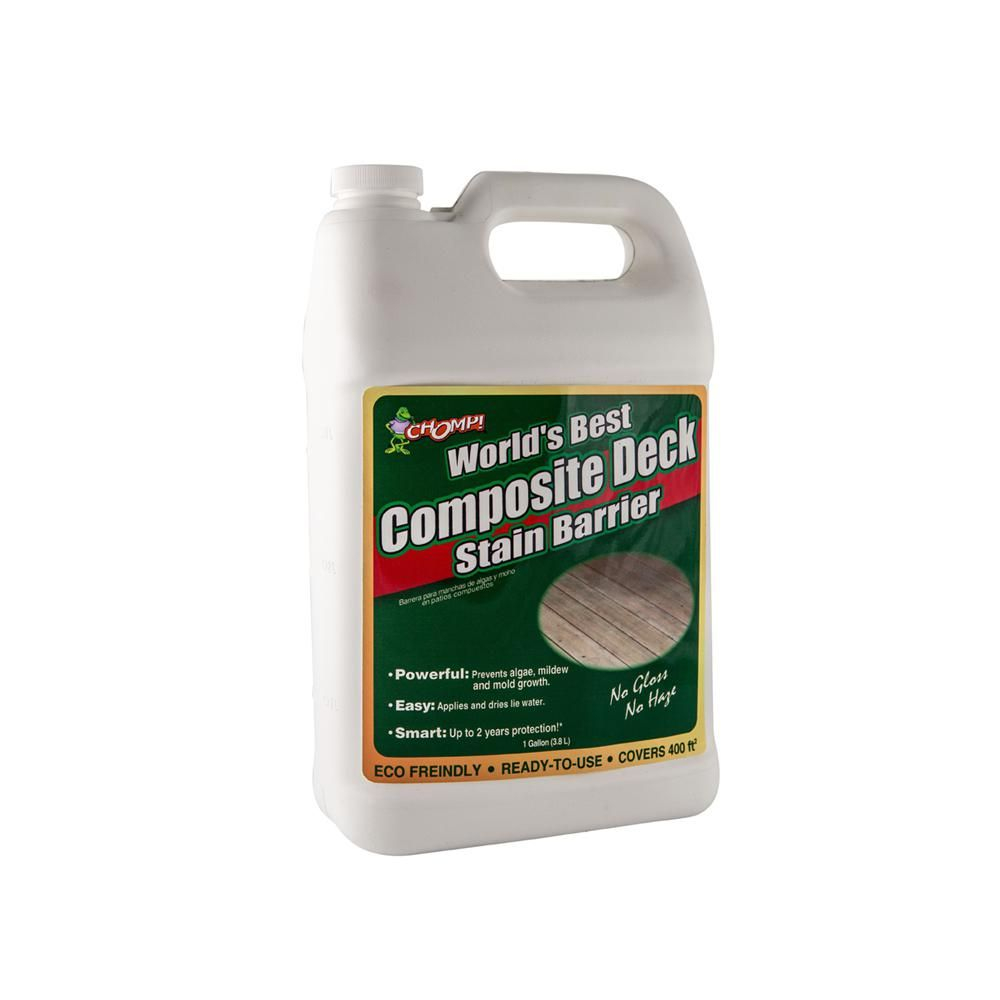 Chomp 128 Oz Composite Deck Algae And Mildew Stain Barrier for proportions 1000 X 1000