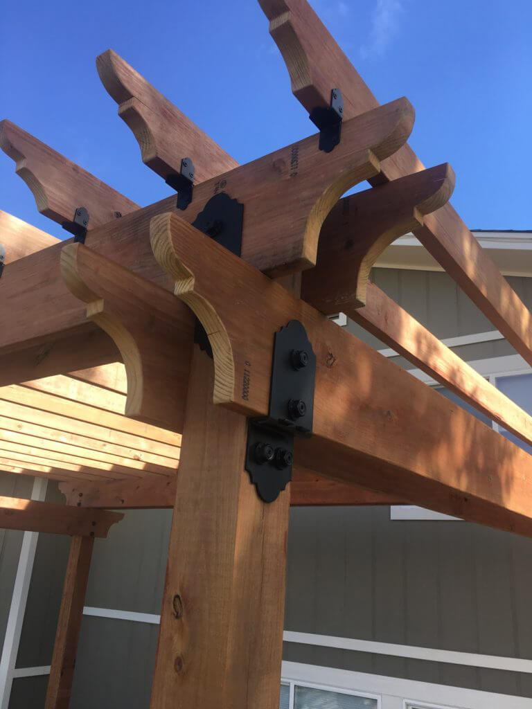 Choosing Decorative Metal Brackets For Wood Beams Weather Resistant inside proportions 768 X 1024