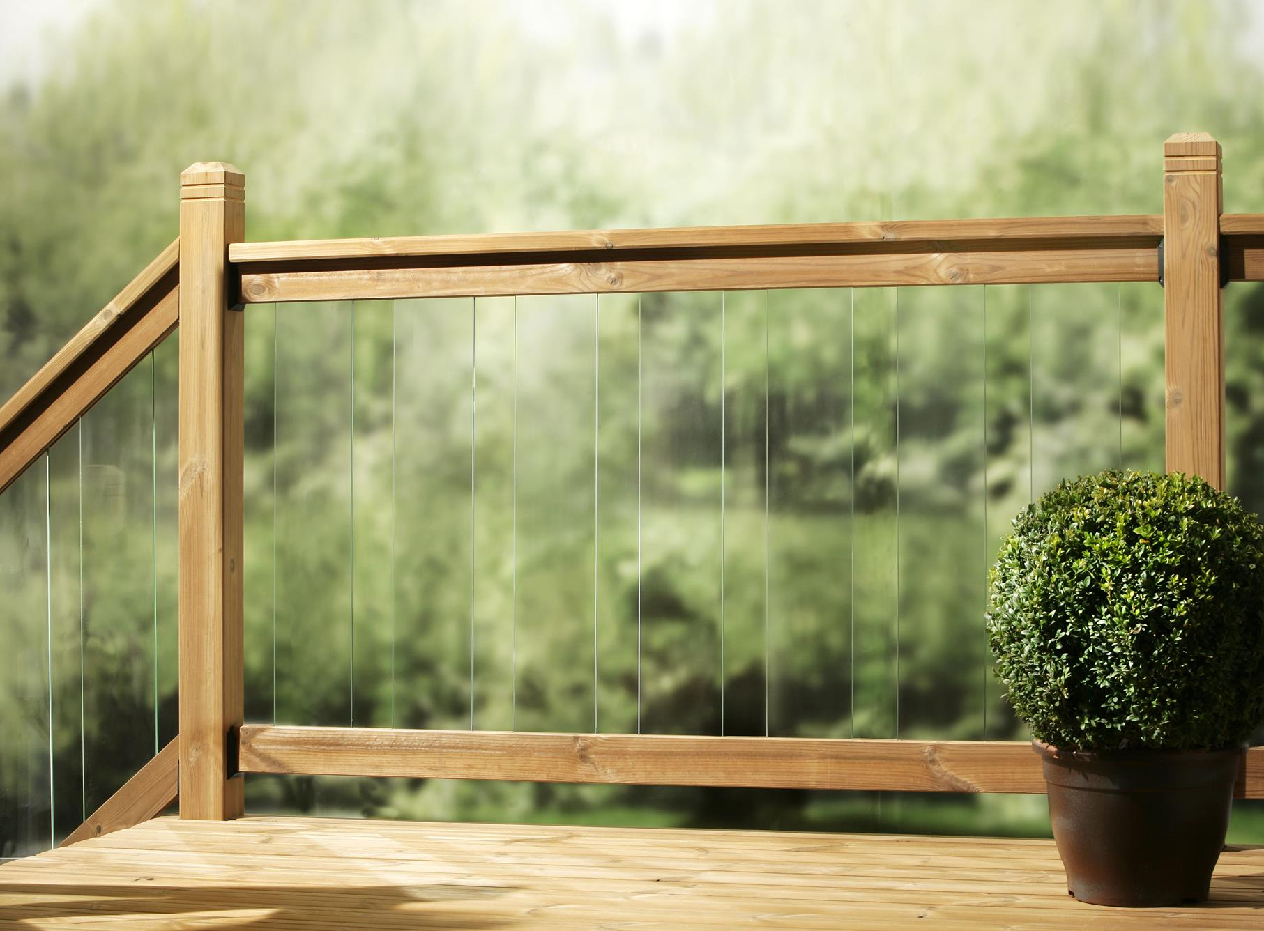 Clearview Decking Toughened Glass Panels regarding proportions 1813 X 1336