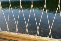 Close Up Of Deck Railing With Cleats And Rope House And Home In intended for sizing 1936 X 2592