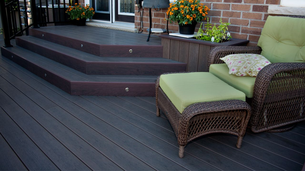 Clubhouse Pvc Decking Hardwood Collection Ironwood With Mahogany pertaining to proportions 1280 X 720