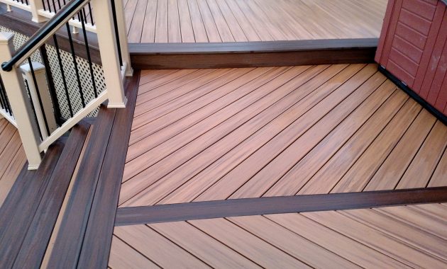 Composite Deck Gallery Supreme Deck Trexpro Platinum Top Deck intended for measurements 5248 X 2952