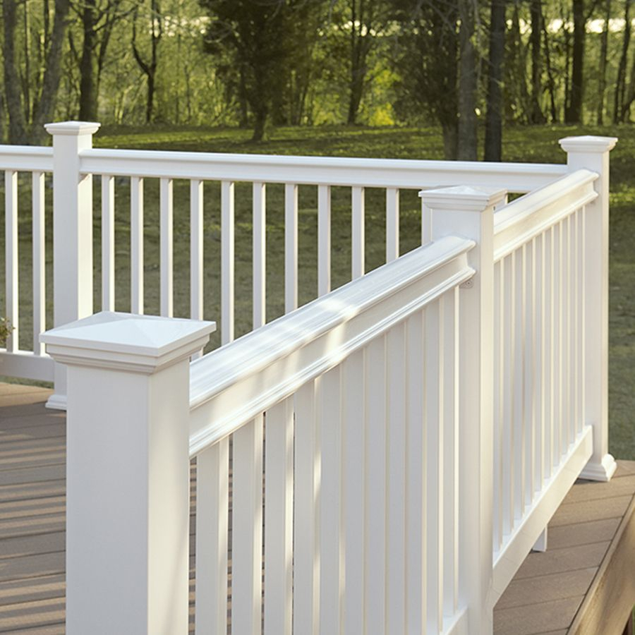 Composite Deck Skirting White Canada Trex Ideas Decking Deck Porch with measurements 900 X 900