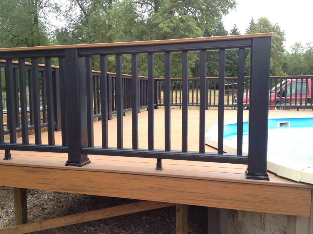 Composite Deck Spindles Fence Trex Handrail Decking Uk Balusters regarding dimensions 1024 X 768