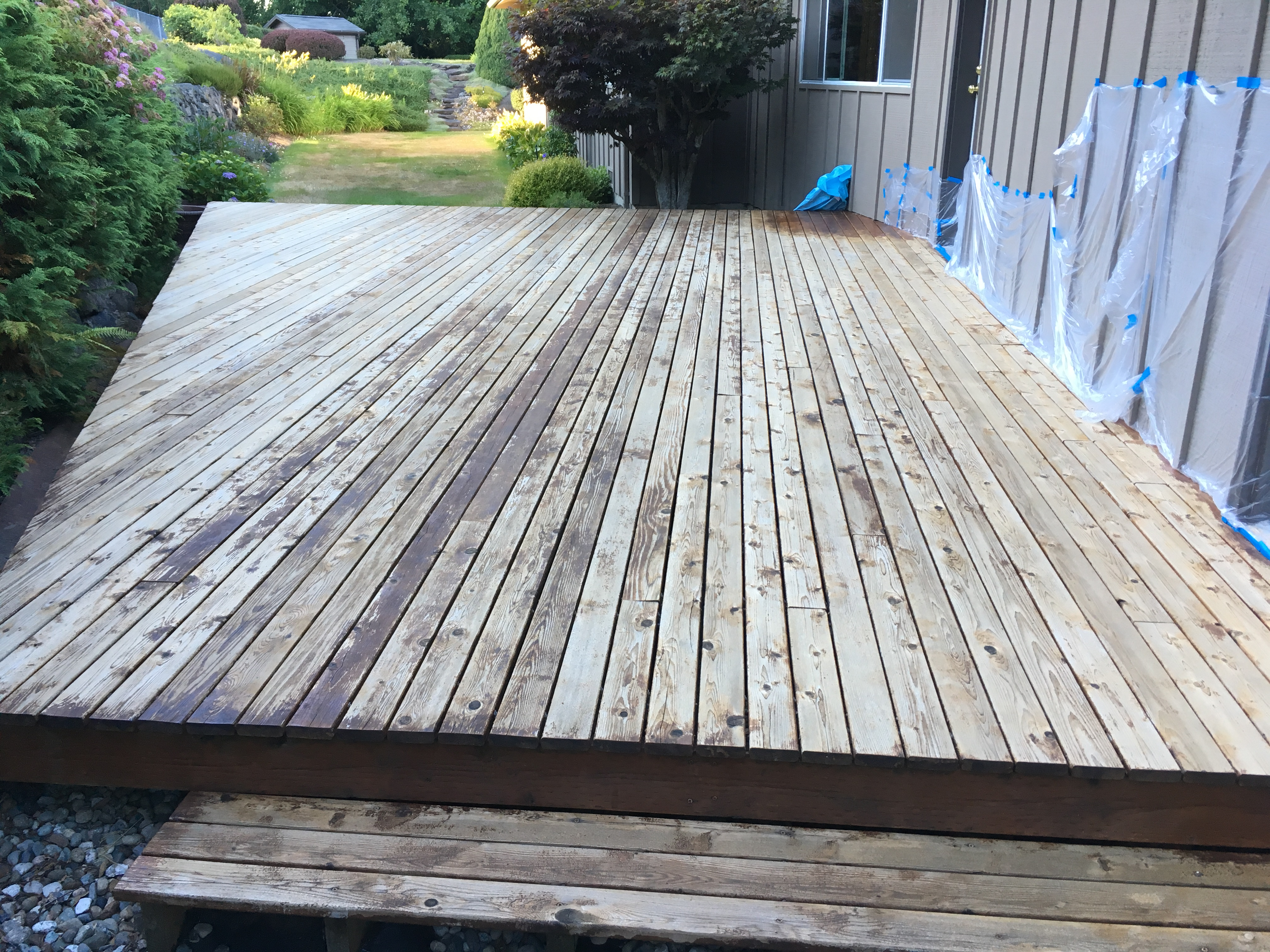 Composite Deck Stain Remover Best Chomp Oil Grease Trex Decking with proportions 4032 X 3024