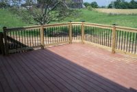 Composite Deck With Wood Railing Composite Decks In 2019 within proportions 3648 X 2736