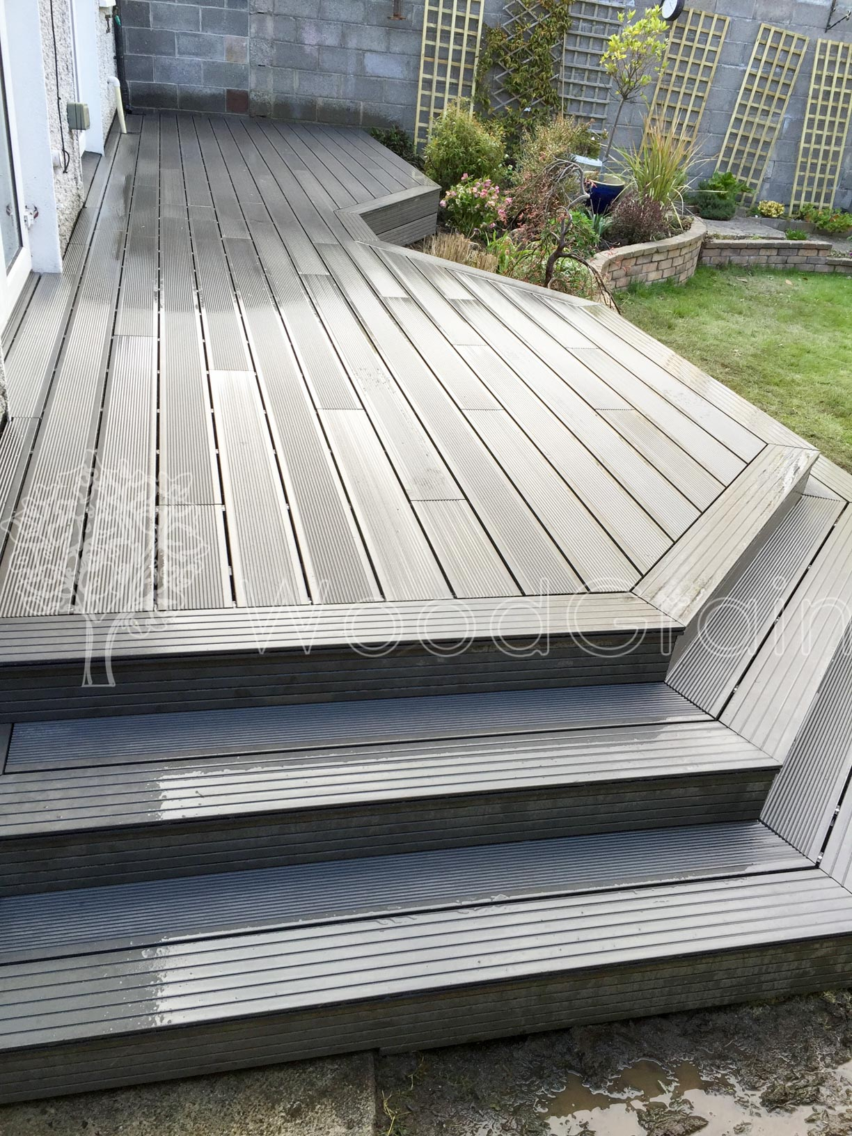 Composite Decking Dura Composites Deck Type 146 In Charcoal Colour regarding sizing 1224 X 1632