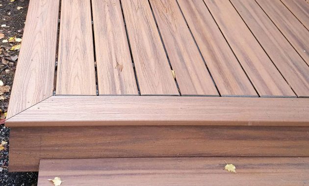 Composite Decking Ends End Caps Hollow Veranda Tropics Deck Porch with measurements 2550 X 2582