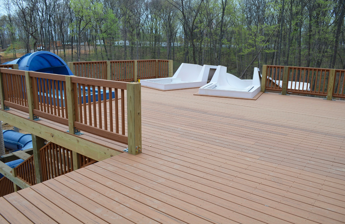 Composite Decking Ensures Vacations Are Splinter Free And Slip with regard to measurements 1129 X 732