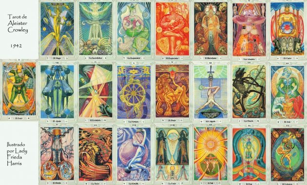 Comprehensive Review Of The Thoth Tarot Deck Aleister Crowley pertaining to proportions 1161 X 709