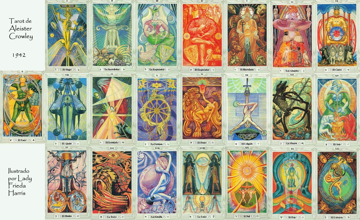 Comprehensive Review Of The Thoth Tarot Deck Aleister Crowley pertaining to proportions 1161 X 709