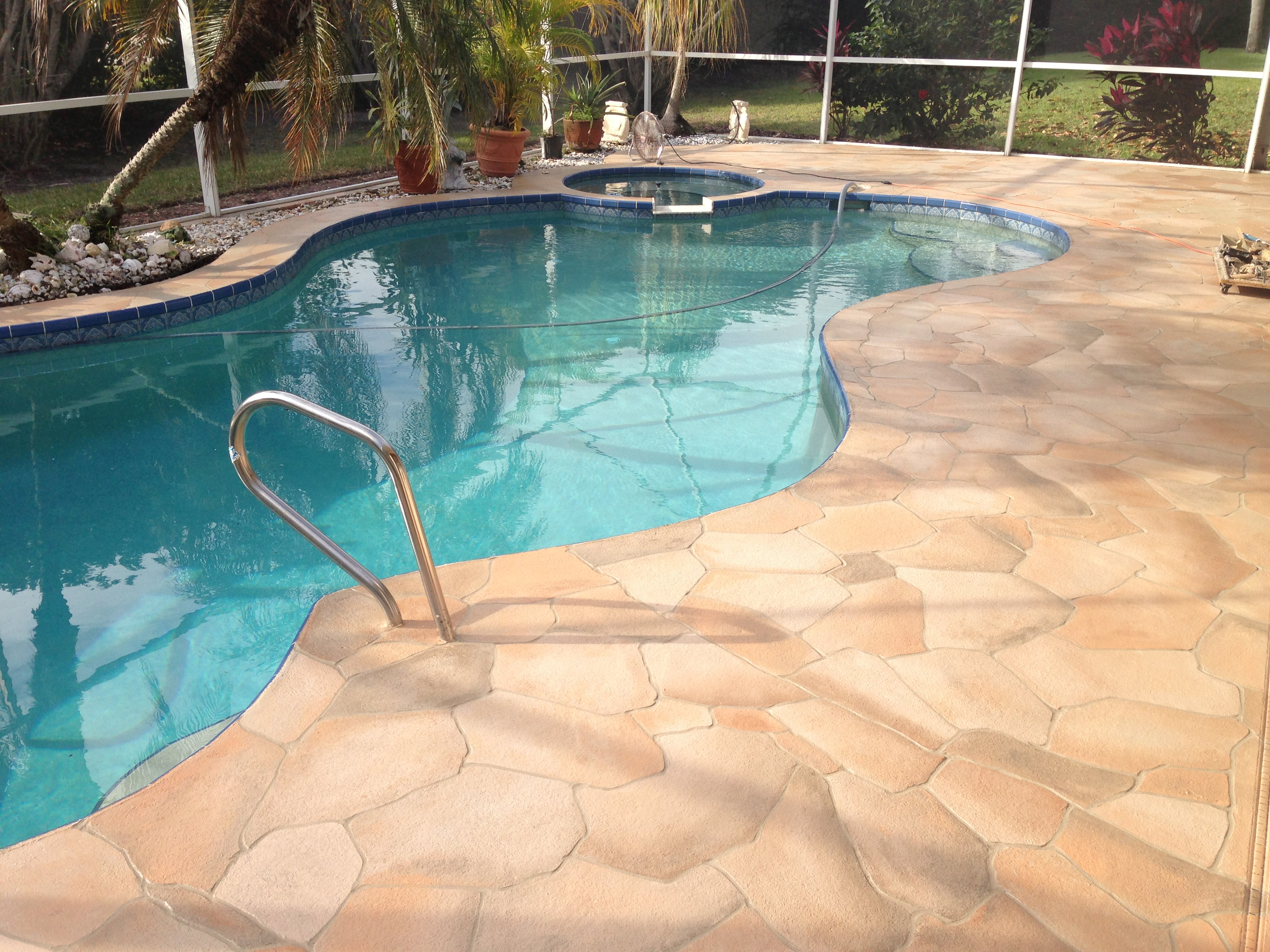 Concrete Designs Florida Four And A Half Year Old Pool Deck Looks regarding dimensions 3264 X 2448