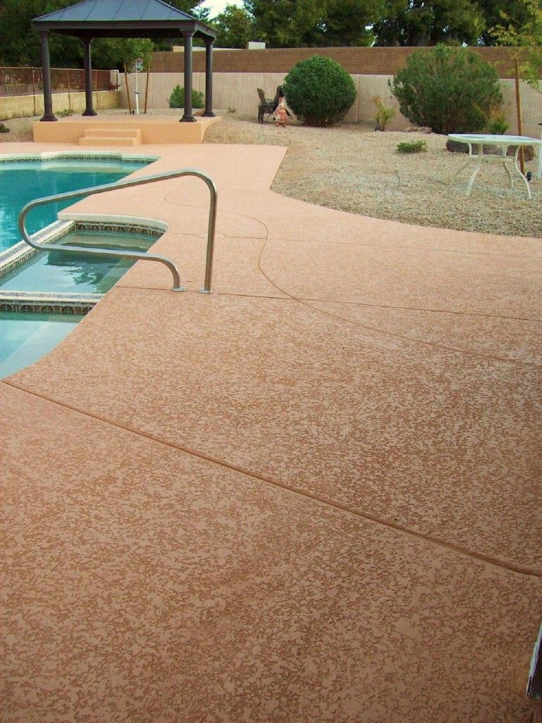 Concrete Pool Deck Finishes Resurfacing Pool Deck Coating intended for dimensions 768 X 1024