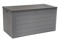 Cosco 180 Gal Resin Storage Deck Box In Gray C180hd87gcg1e The inside proportions 1000 X 1000