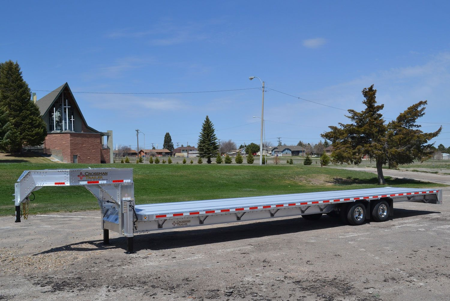 Crossman Trailer Gooseneck Aluminum Flatbed Trailers Gooseneck pertaining to size 1500 X 1003