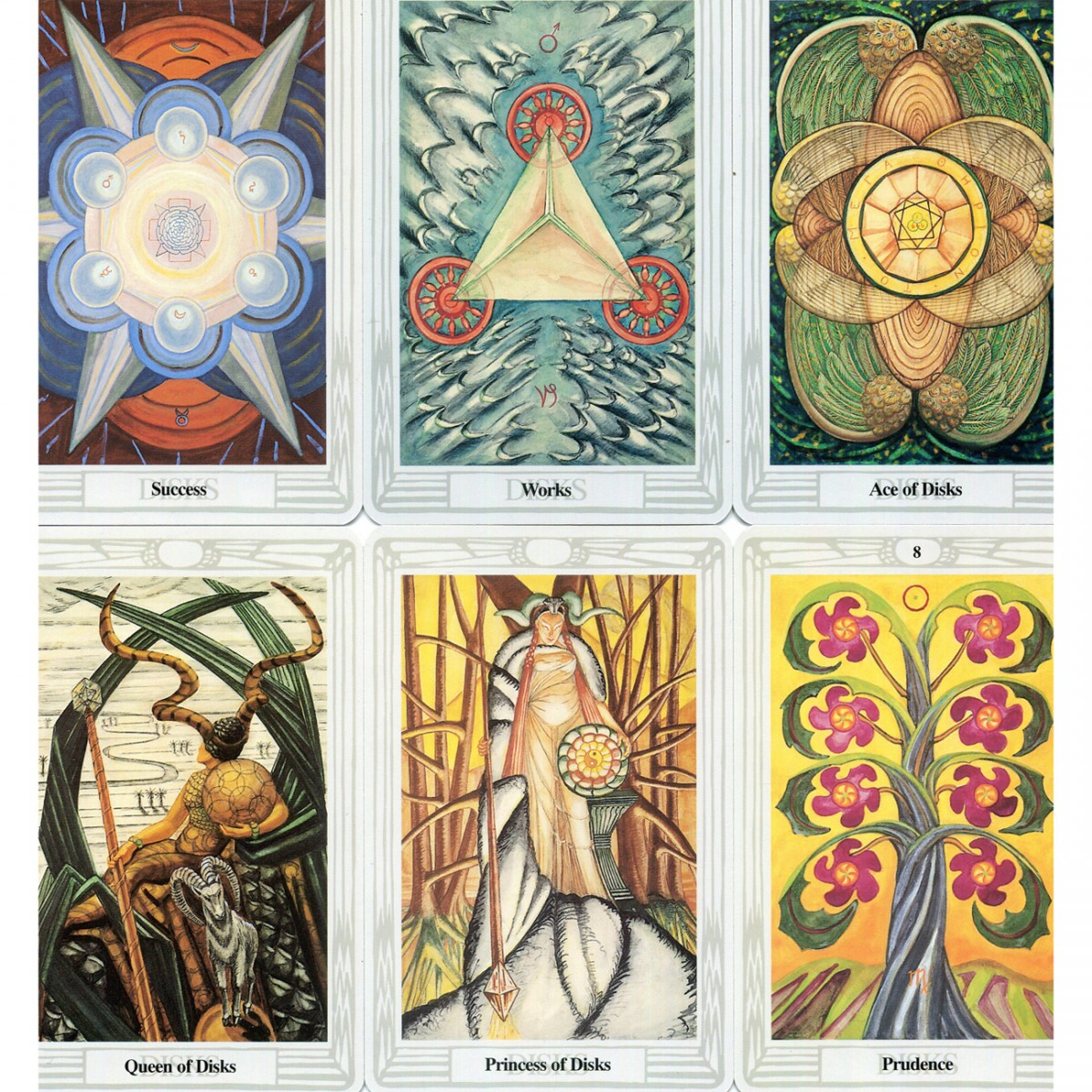 Crowley Thoth Tarot Cards Aleister Crowley within size 1200 X 1200
