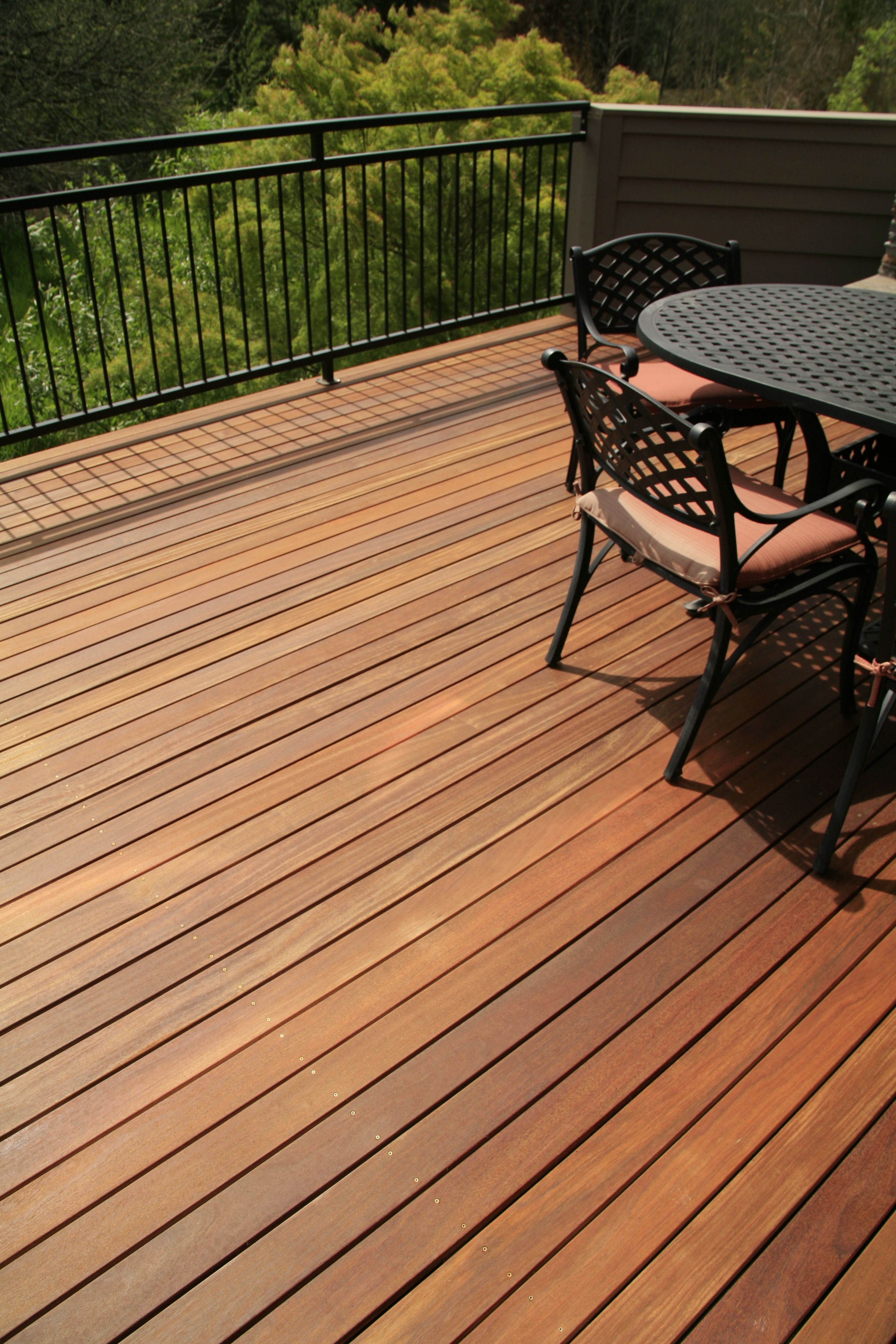 Cumaru Hardwood Decking 1x4 On 1x4 Sleepers Dry Deck Underneath with measurements 2912 X 4368