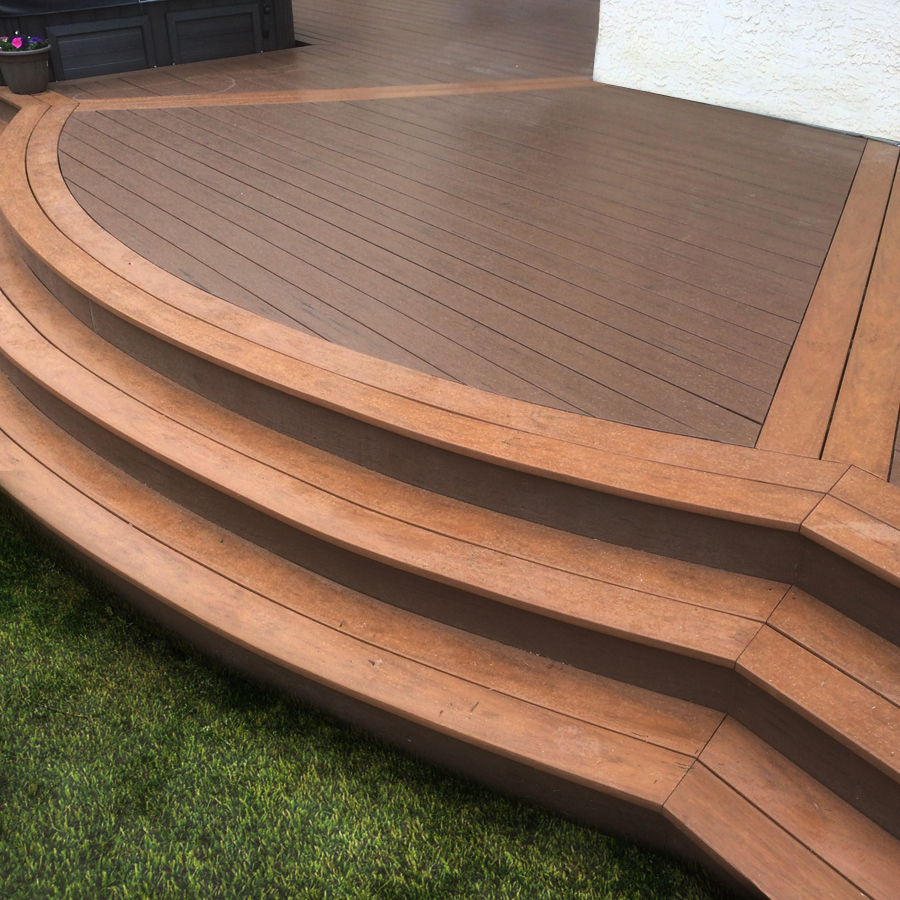 Curved Composite Deck Big Skill Builders in measurements 900 X 900