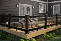 Curved Metal Deck Railings Deck Patio Railing Metal Deck within size 2200 X 1236