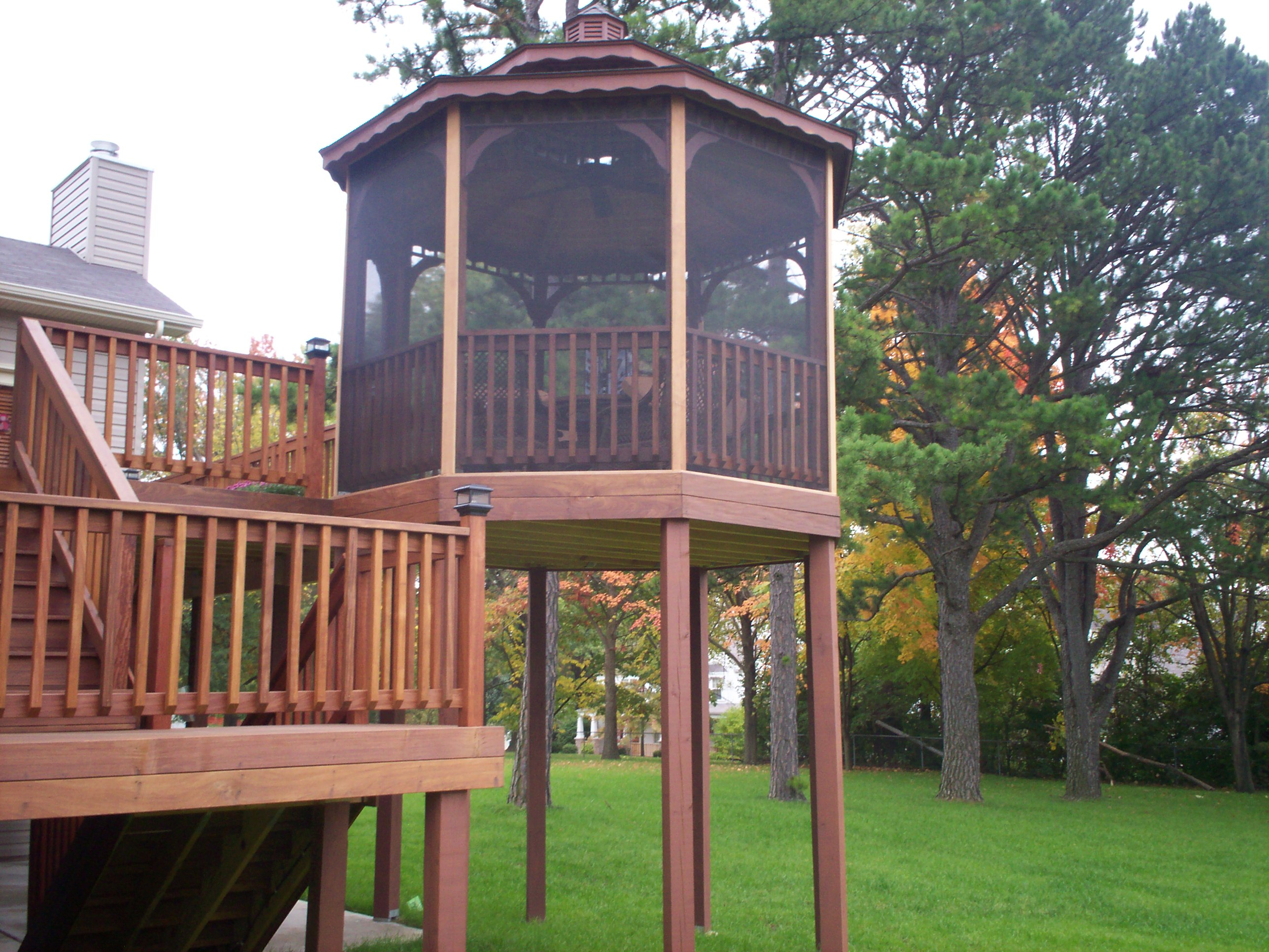 Custom Gazebos St Louis St Louis Decks Screened Porches with regard to sizing 2576 X 1932