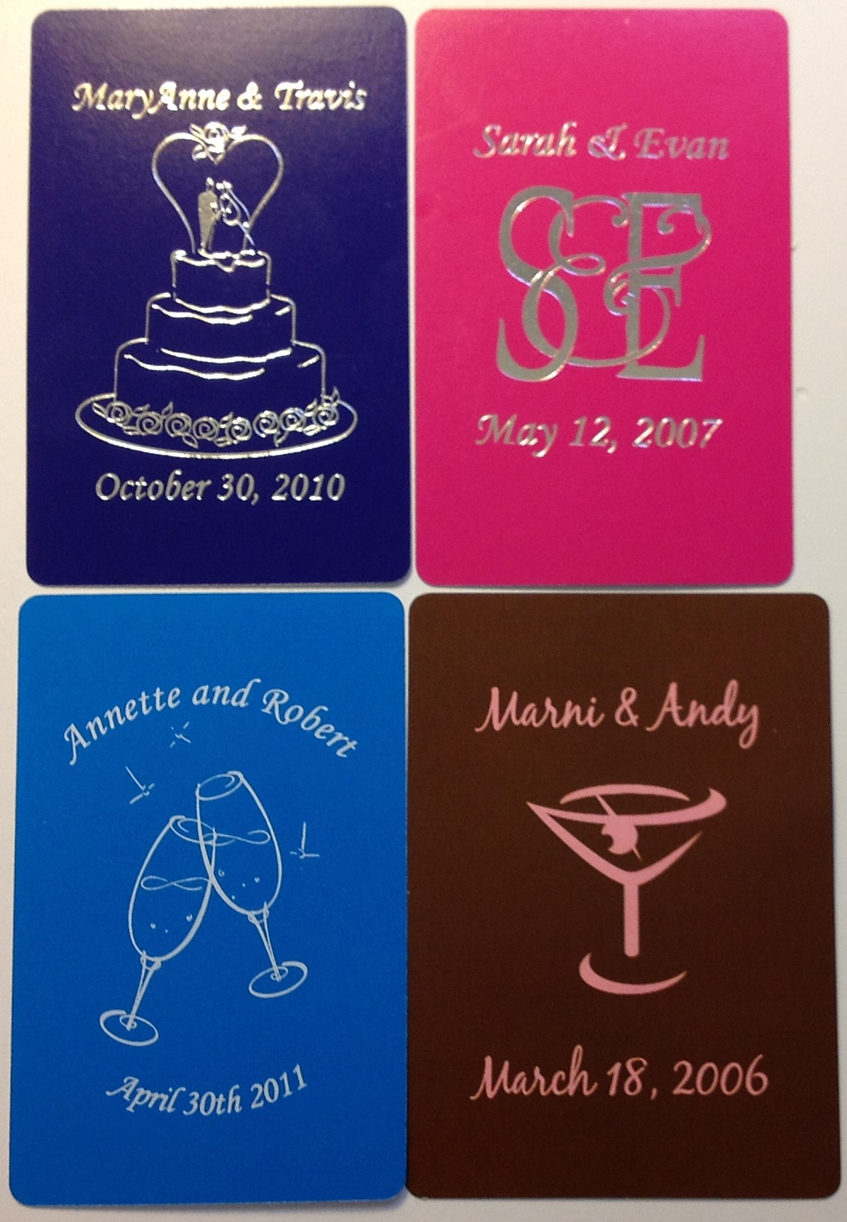 Custom Wedding Playing Cards Admagic throughout dimensions 1194 X 1722