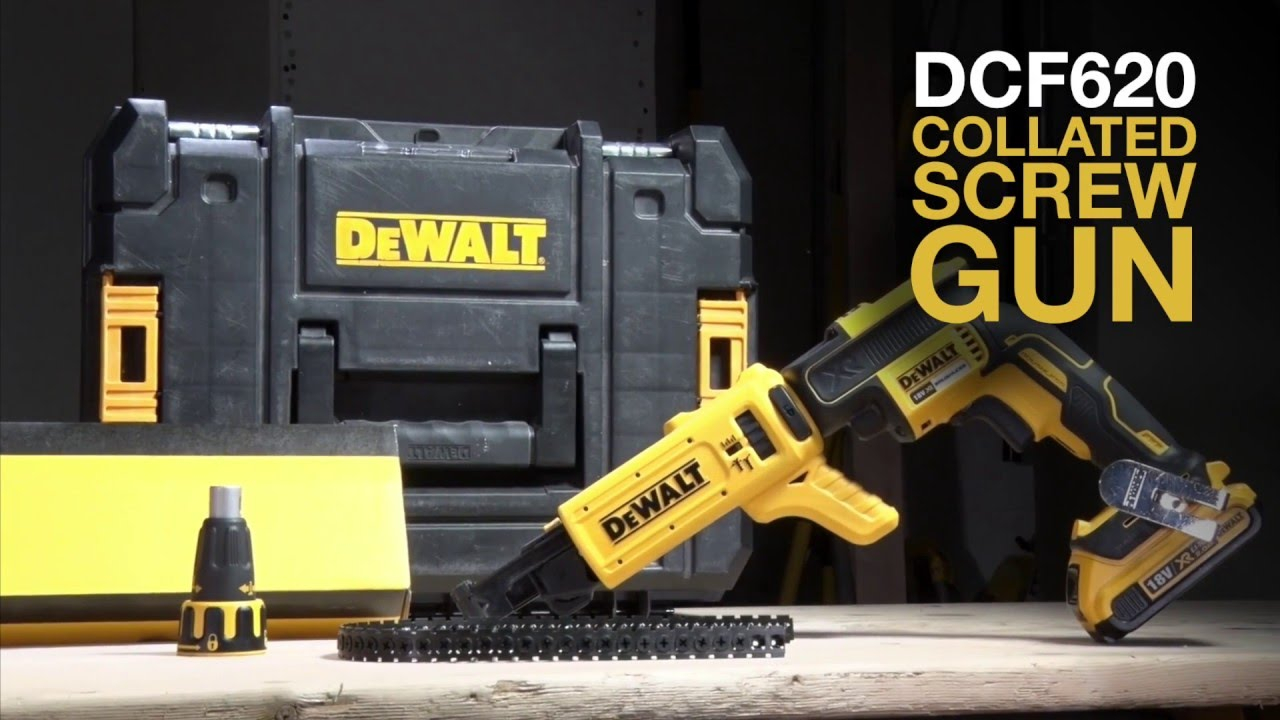 Dcf620 Xr Brushless Collated Screw Driver From Dewalt for measurements 1280 X 720