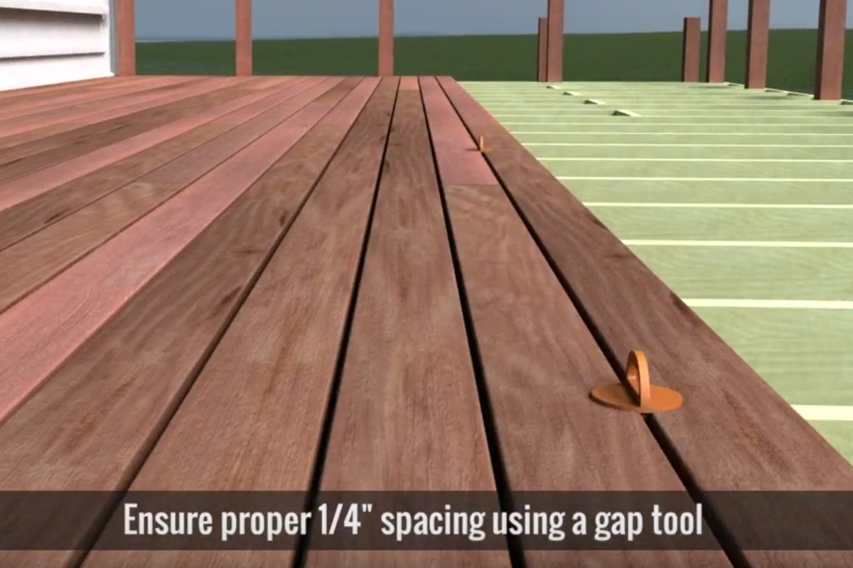 Deck Board Spacing As Well Composite Screw With Western Red Cedar regarding measurements 1200 X 800