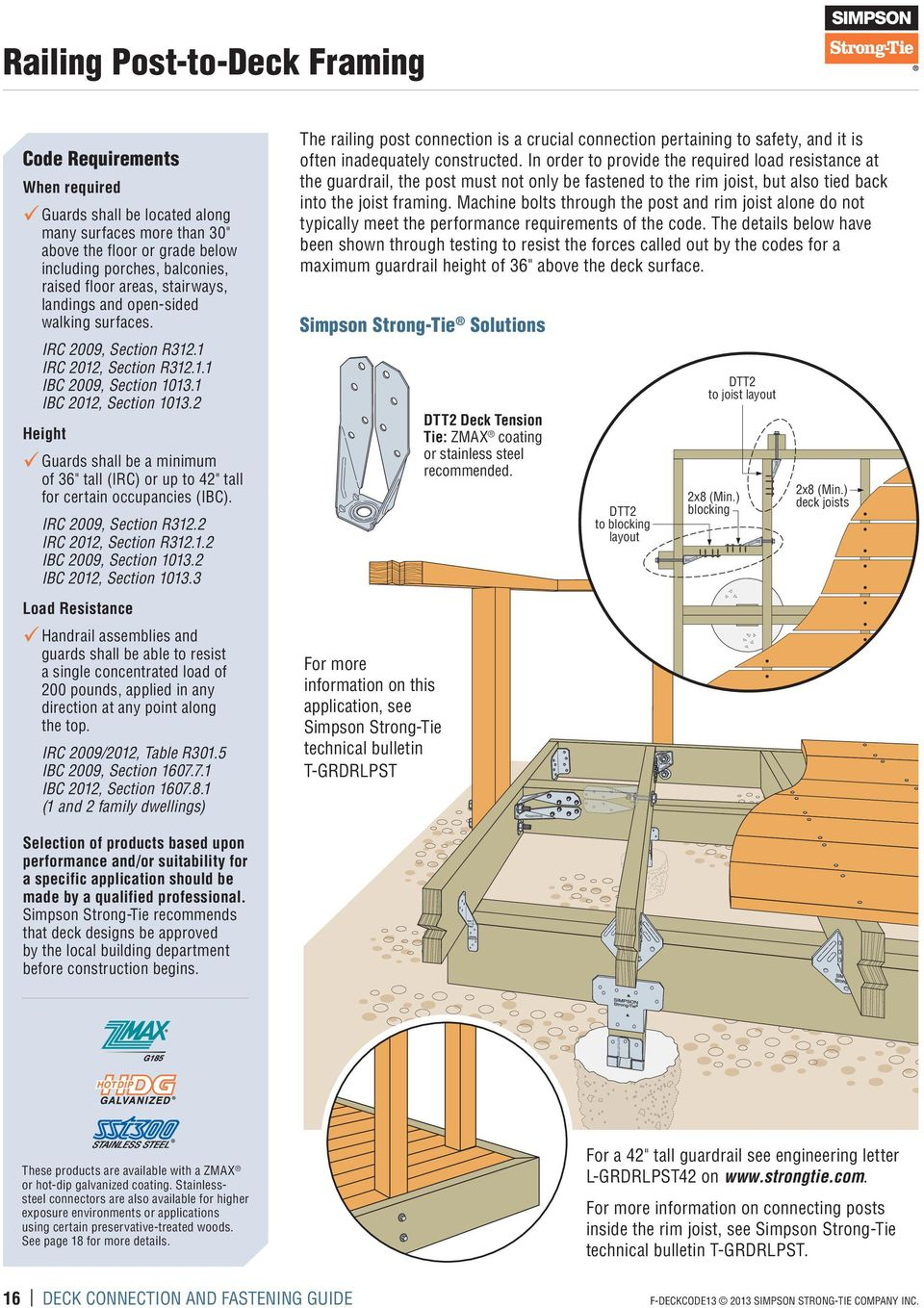 Deck Connection And Fastening Guide Pdf pertaining to dimensions 960 X 1359