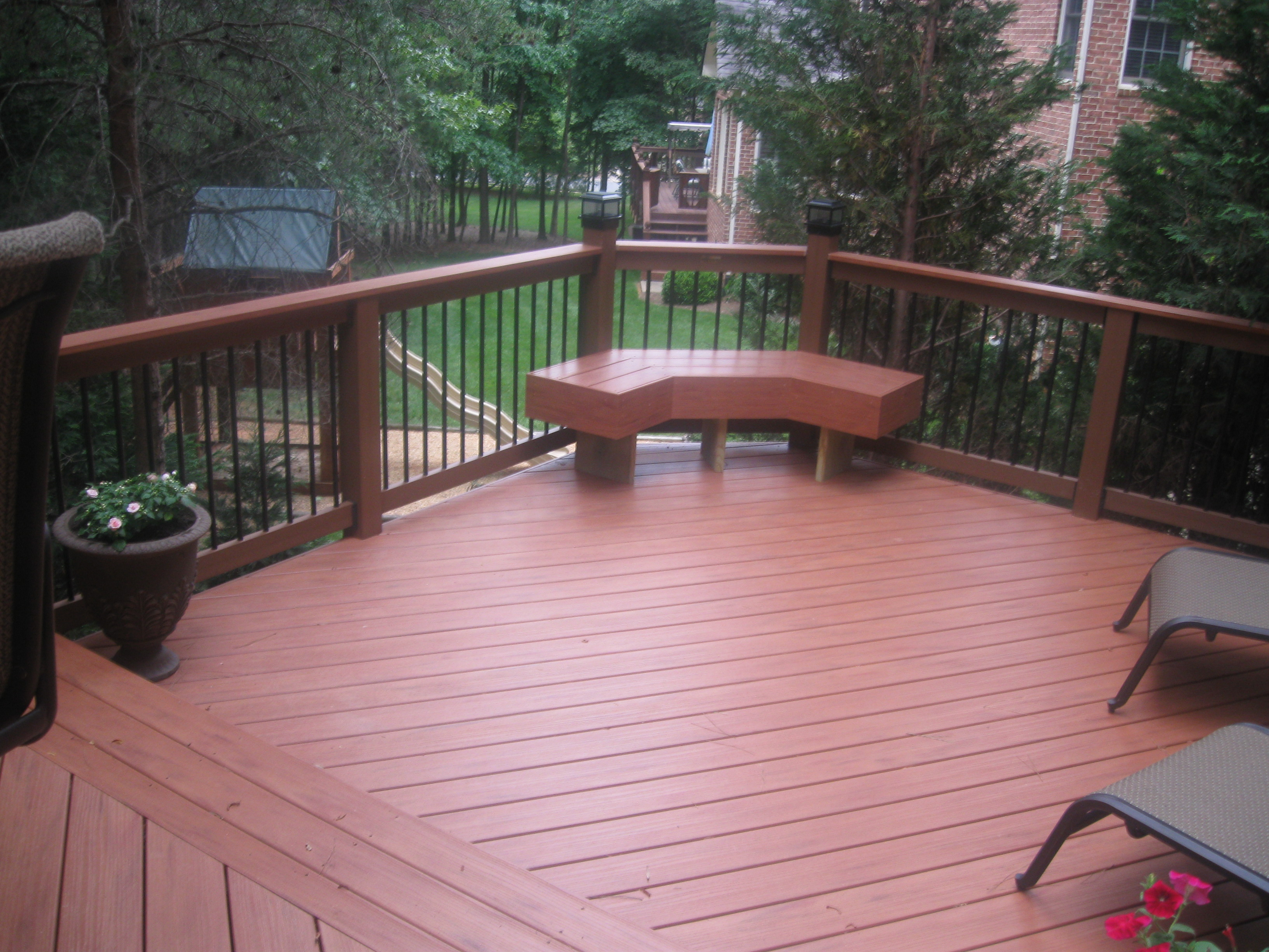 Deck Cool Trex Decking Colors To Fit For Your Deck 401statestreet intended for dimensions 3264 X 2448