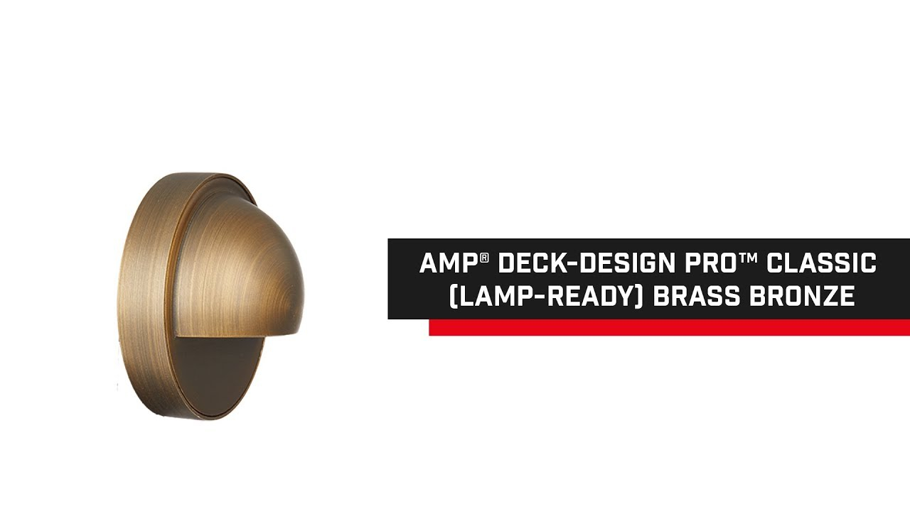 Deck Design Pro Classic Lamp Ready Amp Lighting with regard to sizing 1280 X 720