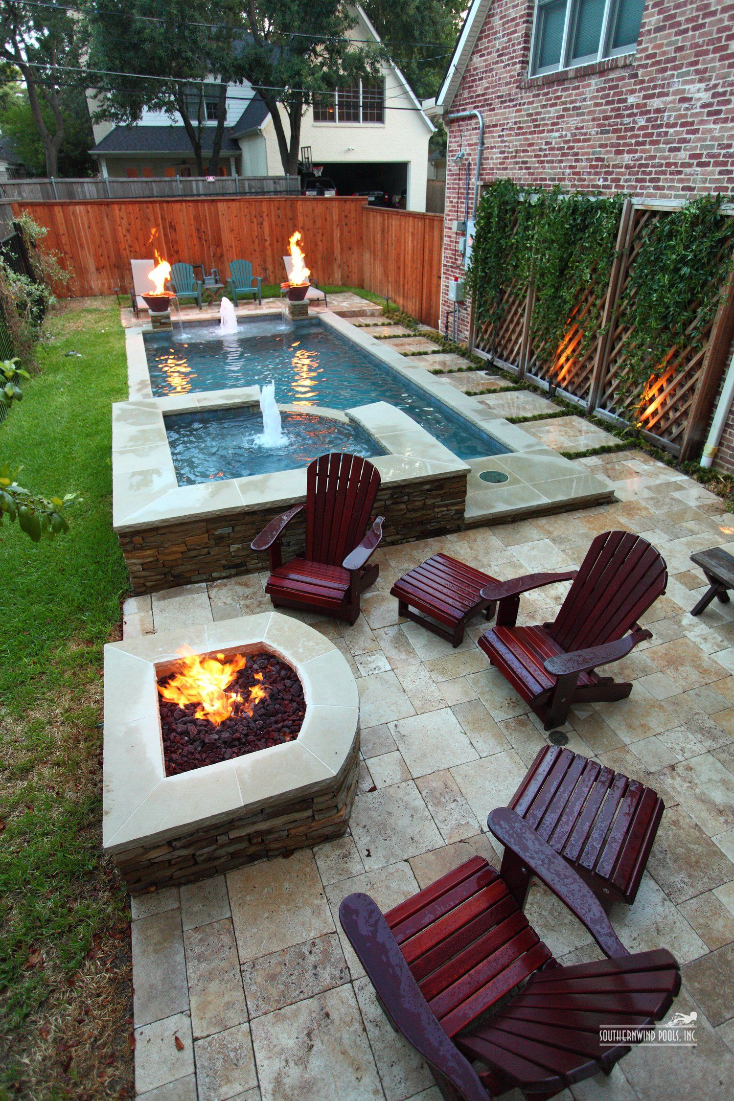 Deck Designs With Hot Tub And Fire Pit And Narrow Pool With Hot Tub with measurements 1500 X 2250