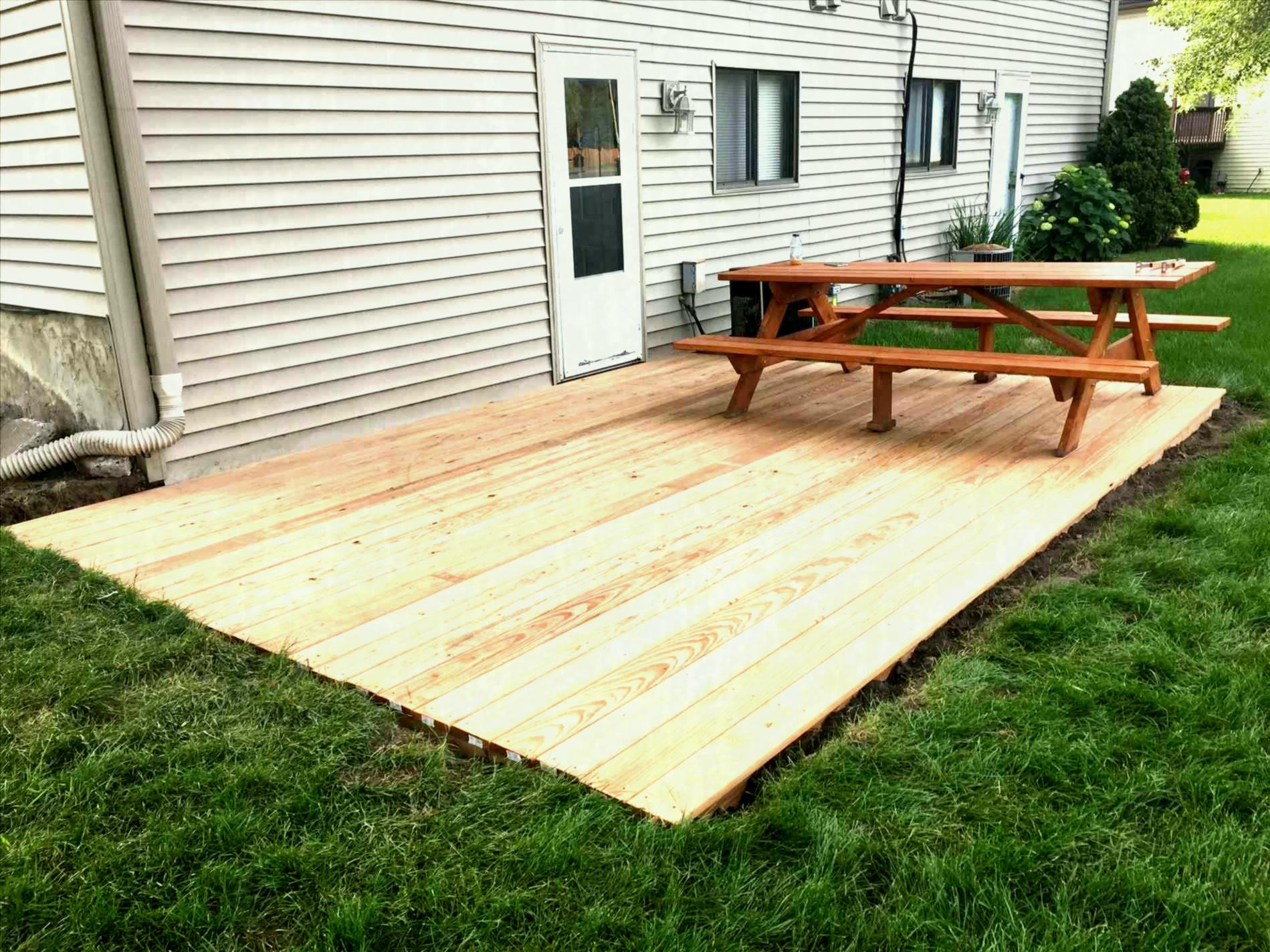 Deck Durable Floating Deck Footings Applied To Your Home throughout proportions 1899 X 1424